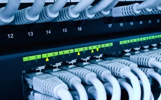 configuración de redes informáticas network switch cables de red informatica
