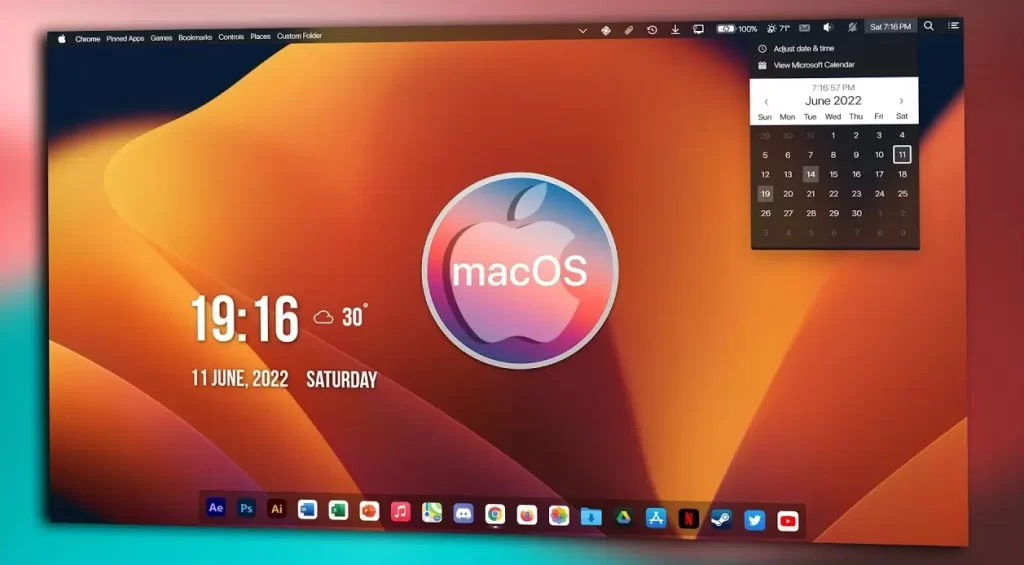 macos ventura desktop sistema operativo actualización de mac