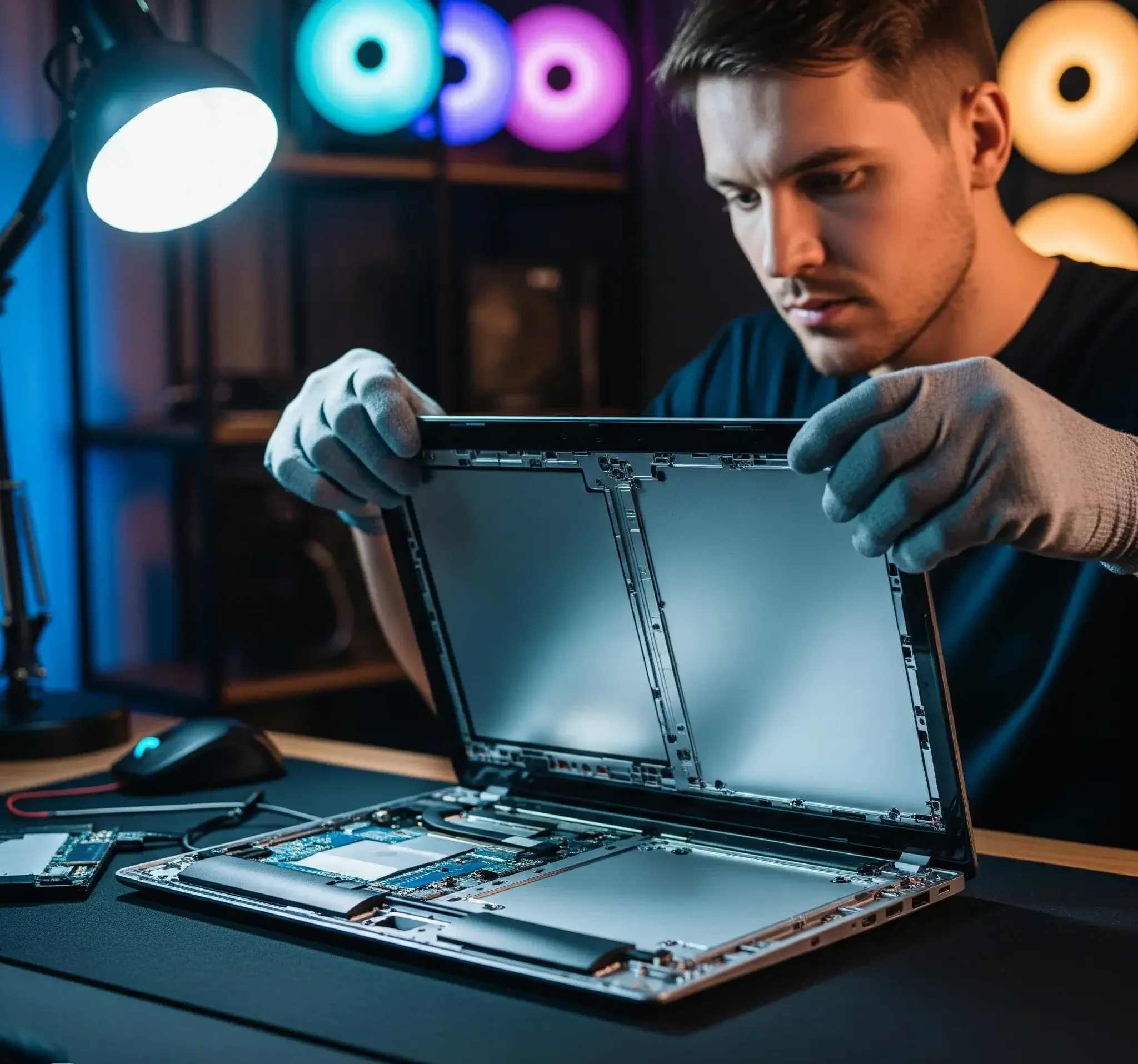 reparacion pantalla notebook caba laptop rota reemplazo display servicio tecnico pc capital federal intratecno